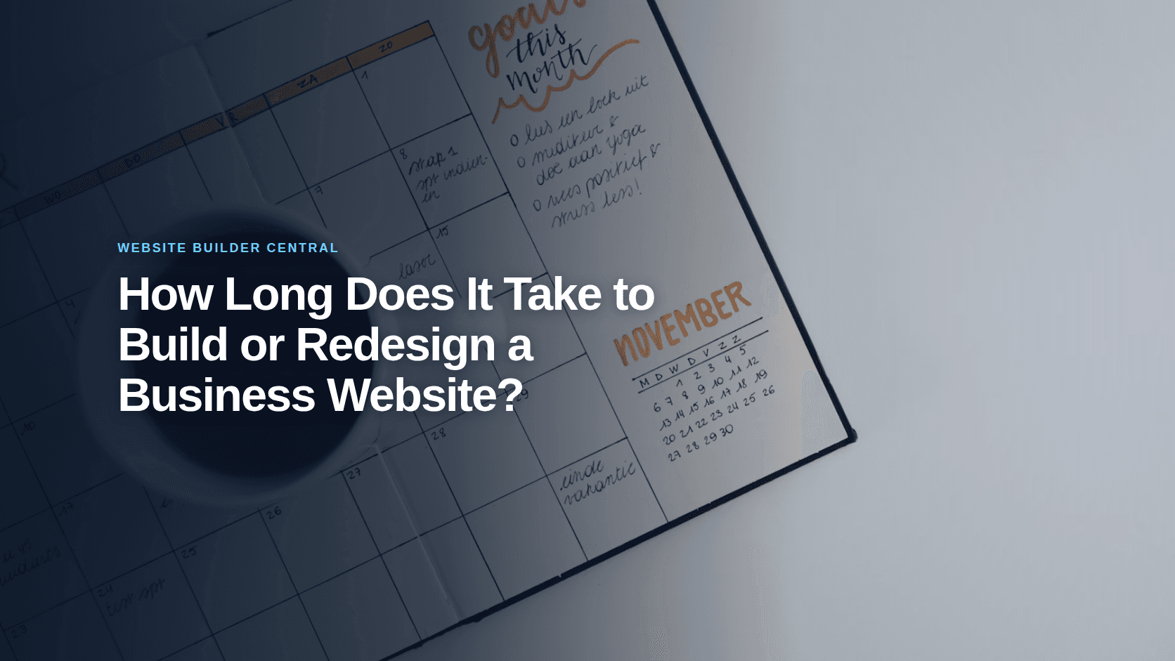 How Long Does It Take to Build or Redesign a Business Website?